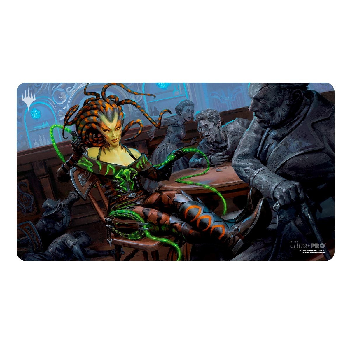 (image for) Outlaws of Thunder Junction Play Mat Vraska, the Silencer